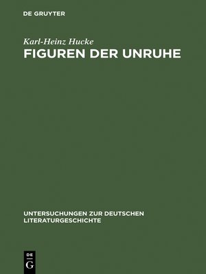 cover image of Figuren der Unruhe